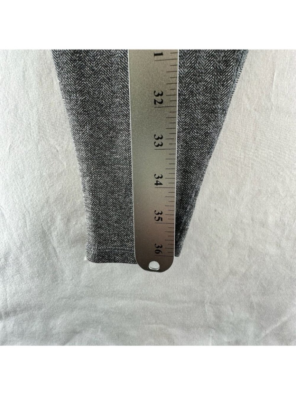 IMBŌDHI Bodhi Harem Jumpsuit Women L Herringbone Pocket Cross Strap Stretch Gray - Picture 4 of 9